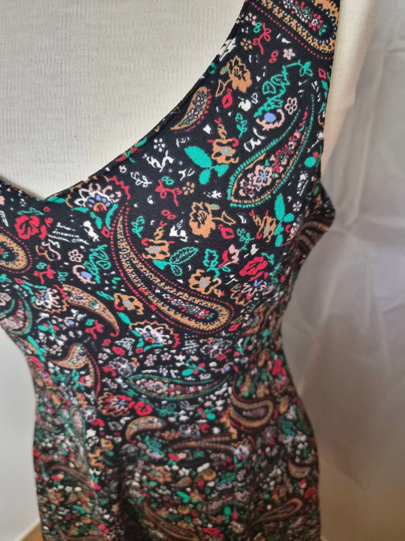 Belle robe multicolore La Halle taille 42 – photo 2